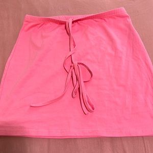 Shein Care Bears pink skirt size medium new!!!!